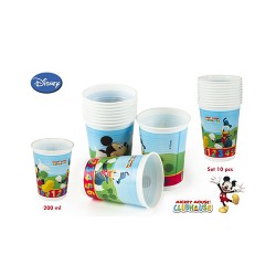 Pack 10 Vasos Mickey