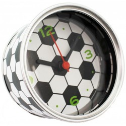 Reloj de Aluminio "FOOTBALL" presentado en lata regalo