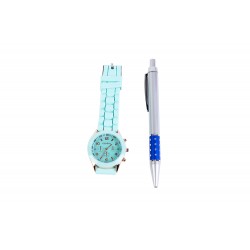 Reloj Style silicona en caja regalo + Bolígrafo